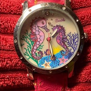 Bertha Pink Seahorse Coral Watch